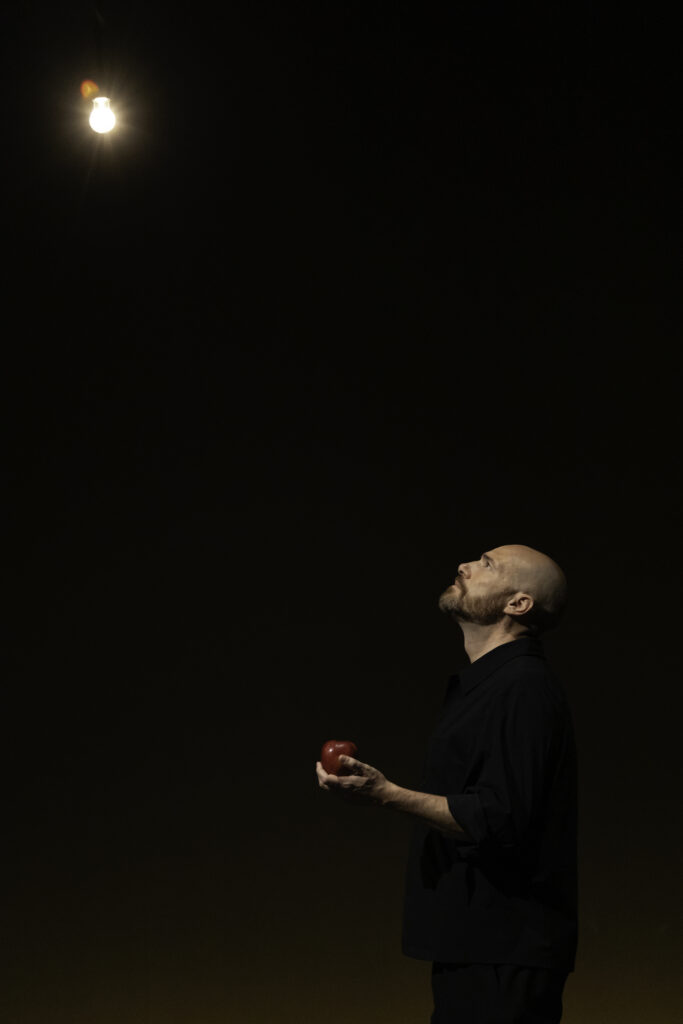 estratto dello spettacolo di Andrea Pezzi